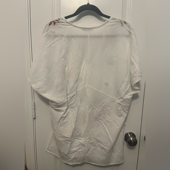 Zara White Embroidered Seashell Tunic - Picture 3 of 3